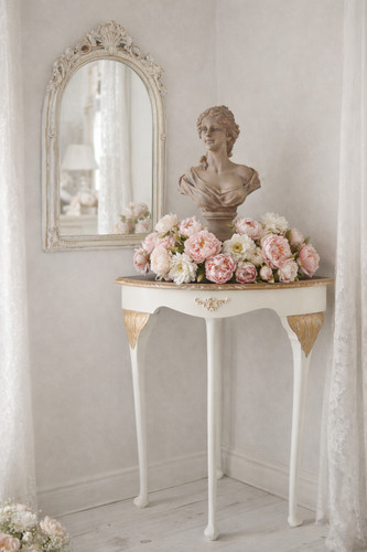 French style corner console - french,