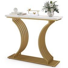 Gold Entryway Table Living