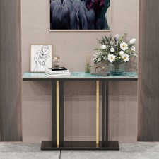 Slim Marble Console Table