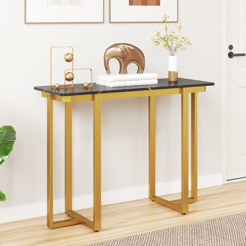 Modern faux marble entryway - modern,