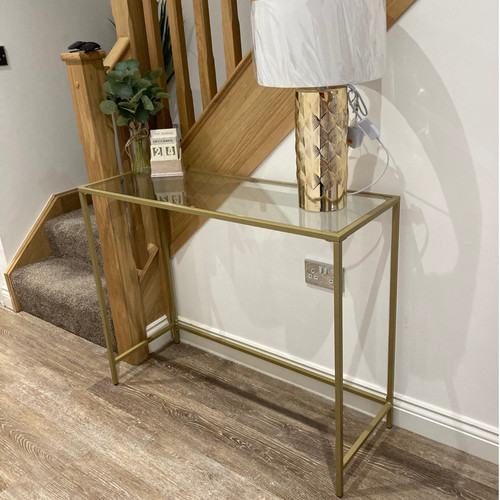 Modern slim gold - gold, console