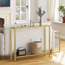 HOOBRO Console Table Tempered