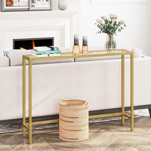 Console table tempered glass - tempered,