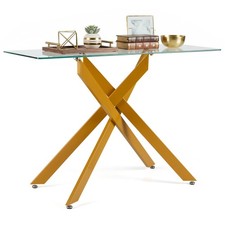 Glass Console Table Modern
